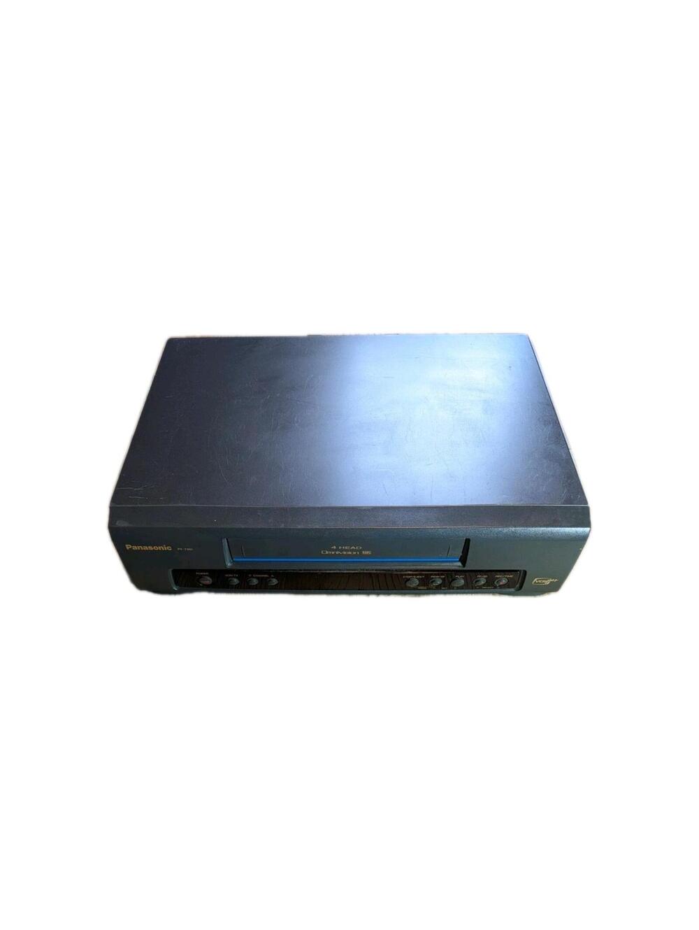 Panasonic Blue Line PV-7401 VCR Player Works Great VHS 4 Head Plus Omnivision
